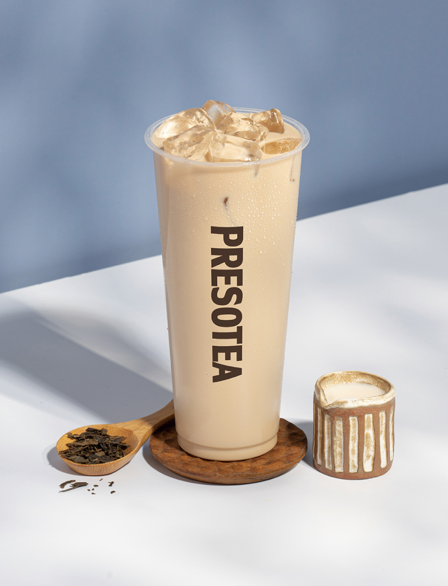 Hojicha Milk Tea